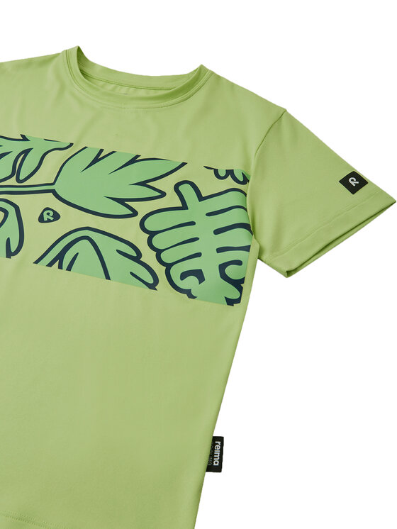 Reima Reima T-Shirt 5200189B Zielony Regular Fit