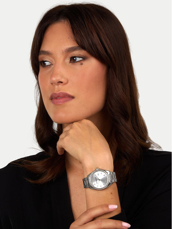 KARL LAGERFELD KARL LAGERFELD Sat R0553101510 Srebrna