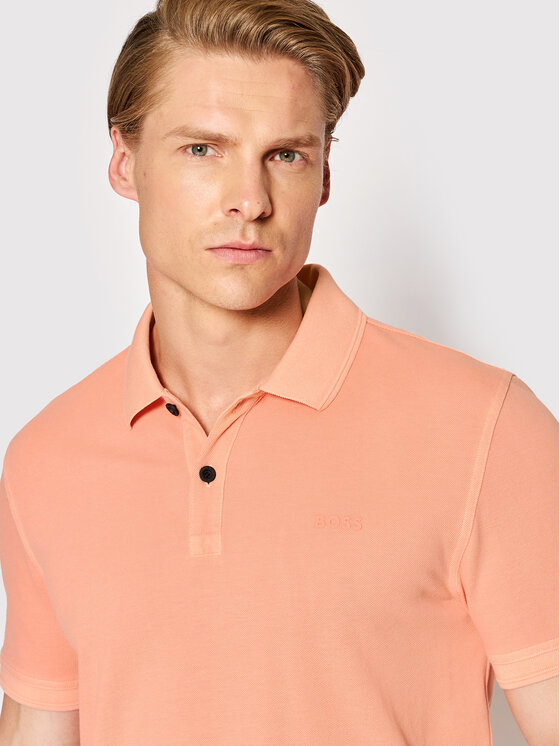 Polo Prime 50468576 Arancione Slim Fit