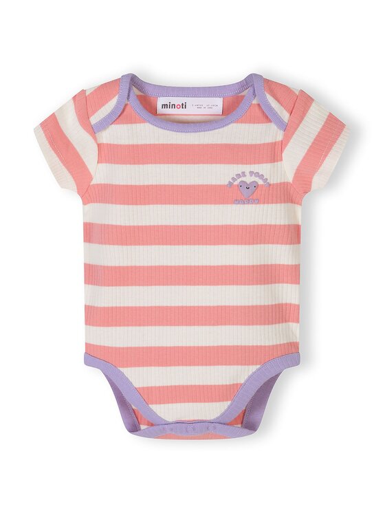 minoti minoti Body 28BABYRIB2 Fioletowy Regular Fit