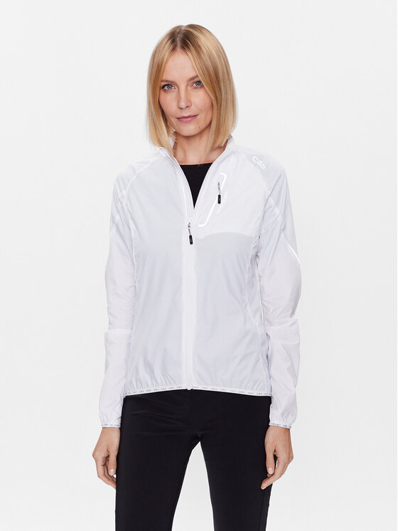 CMP Giacca da corsa 3C46776T Bianco Regular Fit, taglia : 40