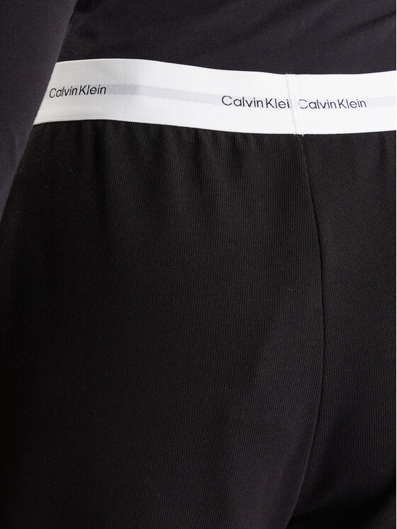 Calvin Klein Underwear Calvin Klein Underwear Pidžama hlače LV00QS7518 Crna Regular Fit