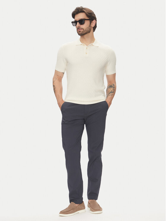 Pierre Cardin Pierre Cardin Polokošeľa C5 51314.5094 Sivá Slim Fit