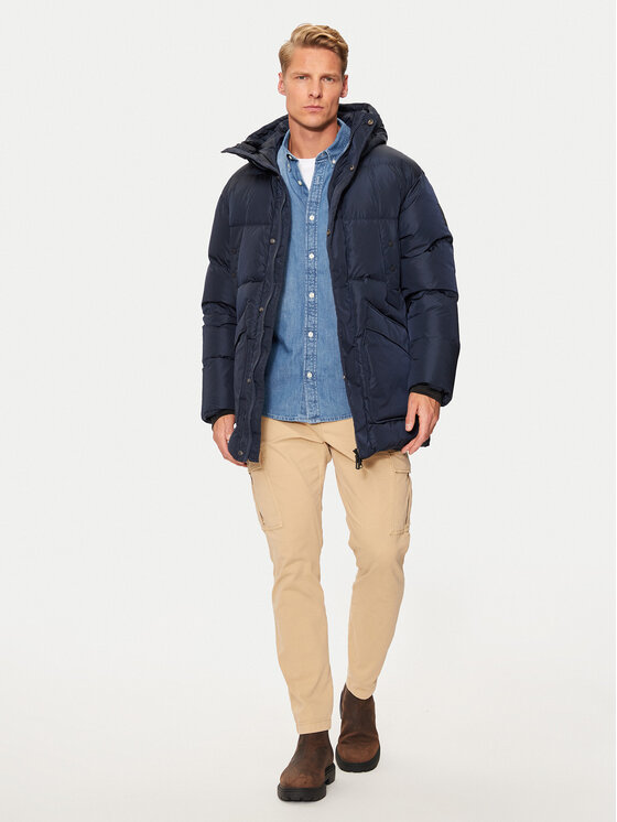 Bomboogie Bomboogie Giubbotto piumino CM8611TTNP4 Blu scuro Regular Fit