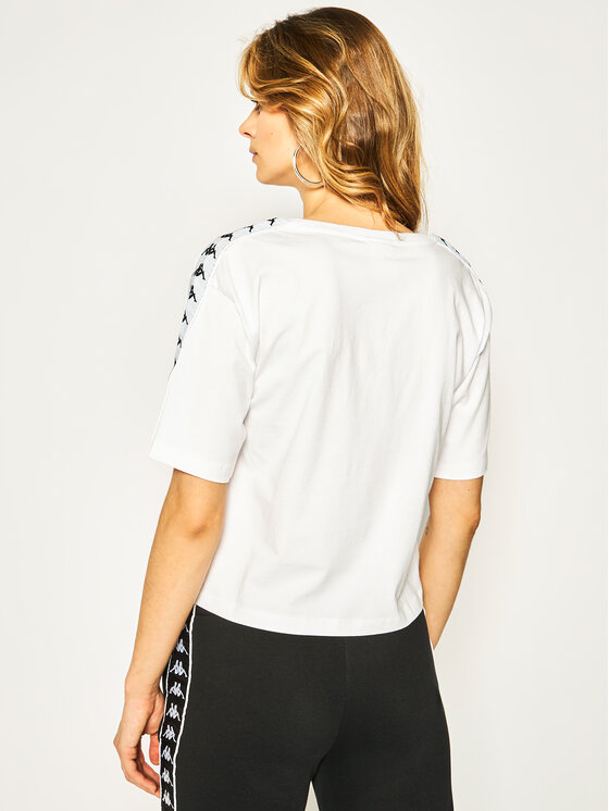 Kappa Kappa T-Shirt 307066 Λευκό Oversize