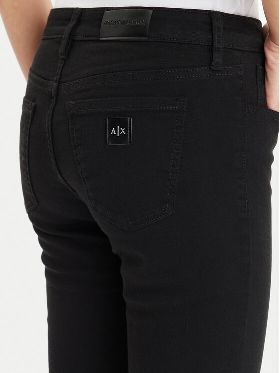 Armani Exchange Armani Exchange Jeans hlače 8NYJ01 Y3TAZ 1200 Črna Slim Fit