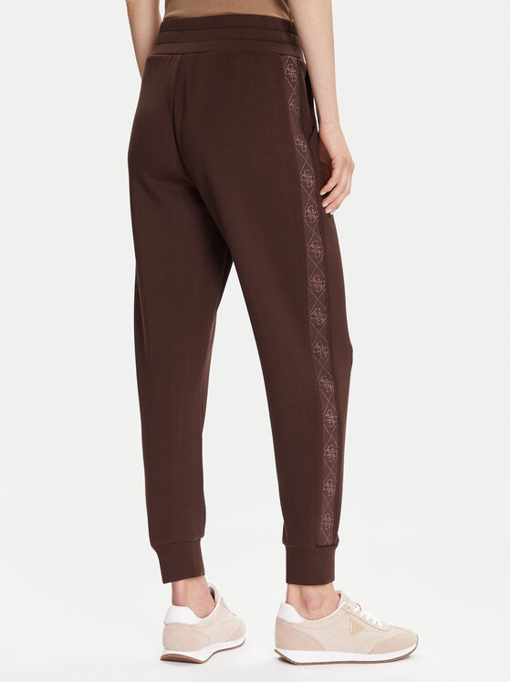 Guess Guess Pantaloni da tuta W5YB11 KBYE2 Marrone Regular Fit