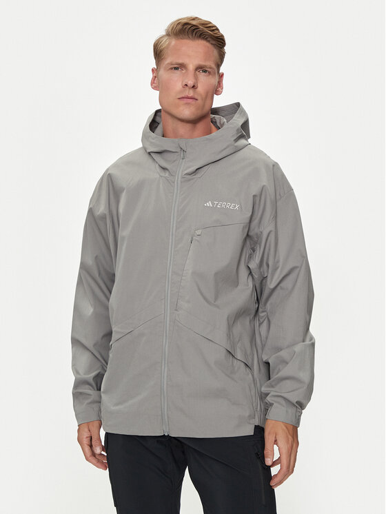 adidas adidas Geacă de vânt Terrex Xploric IK9115 Gri Regular Fit