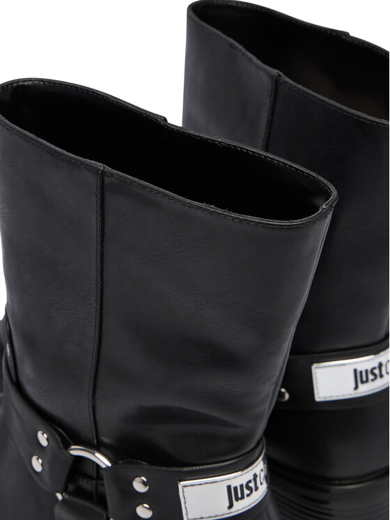 Just Cavalli Just Cavalli Īsie zābaki 79RA3S91 ZSD61 Melns
