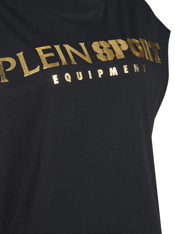 Plein Sport Plein Sport Tank top PAEC MTK8319 STE001N Čierna Regular Fit