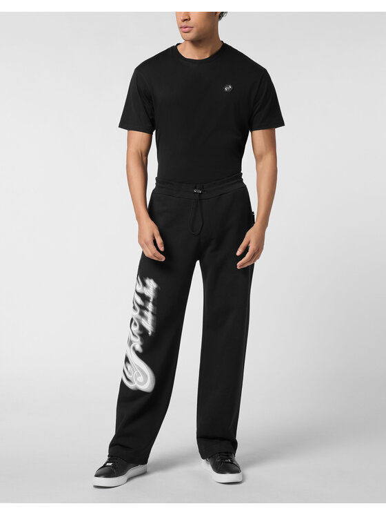 PHILIPP PLEIN PHILIPP PLEIN Spodnie dresowe 25981 Czarny Jogger Fit