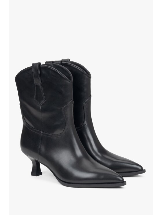 Estro Estro Μποτάκια ER00116136 Μαύρο