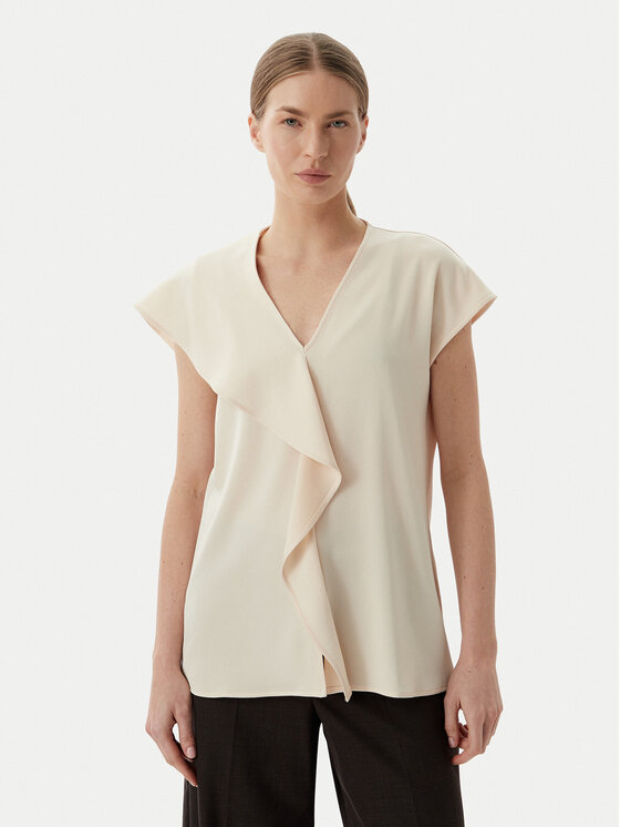 Marella Bluză Cono 2613161122 Bej Regular Fit