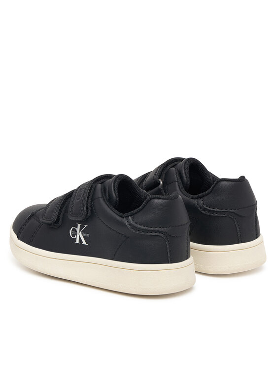 Calvin Klein Calvin Klein Sneakersy Low Cut Velcro Sneaker V1X9-83440-1355 M Čierna
