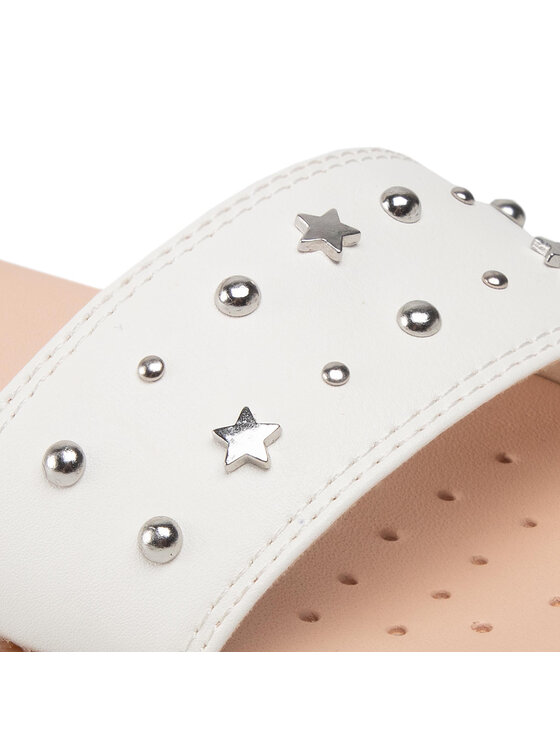 Geox Geox Sandali J S.Karly G. H J2535H 000BC C1000 S Bianco