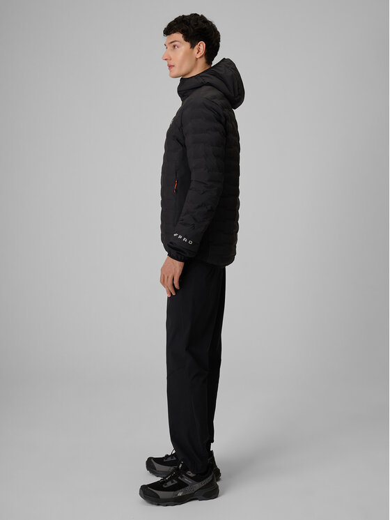 4F 4F Spodnie outdoor TREKKING Czarny Regular Fit