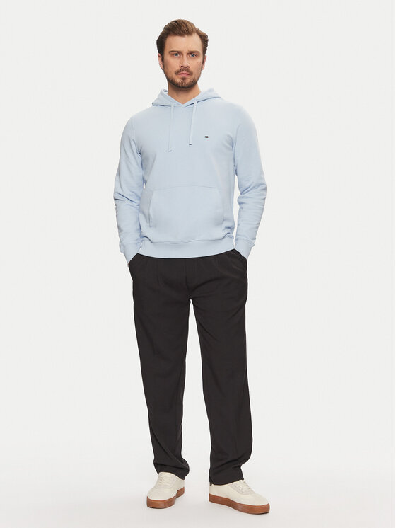 Tommy Hilfiger Tommy Hilfiger Світшот Essential MW0MW37235 Блакитний Regular Fit