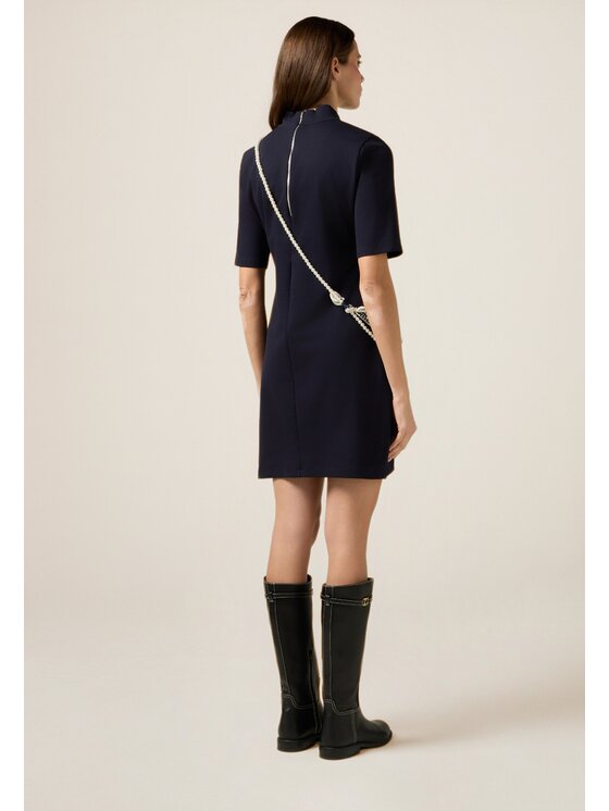 Oltre Oltre Vestito da giorno 7084R005135N034 Blu Baggy Fit