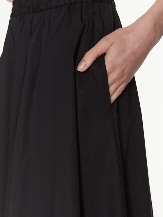 MICHAEL Michael Kors MICHAEL Michael Kors Midi szoknya MS3709KF4C Fekete Regular Fit