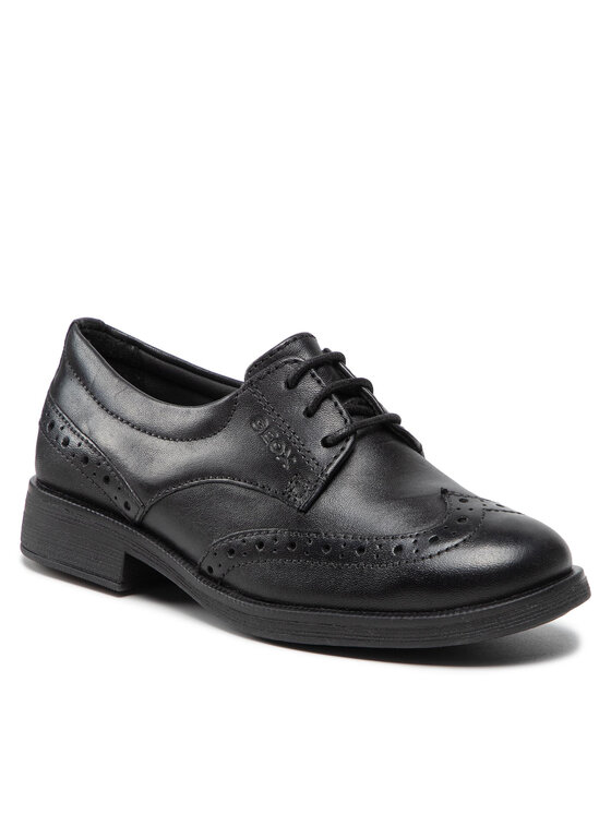 Geox Geox Oxfordy J Agata D J8449D 00043 C9999 S Czarny