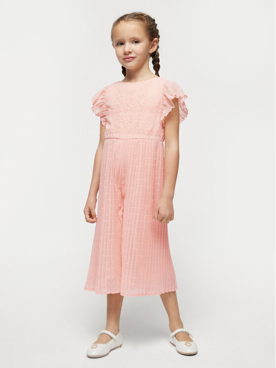 Mayoral Overal 03855 Ružová Slim Fit