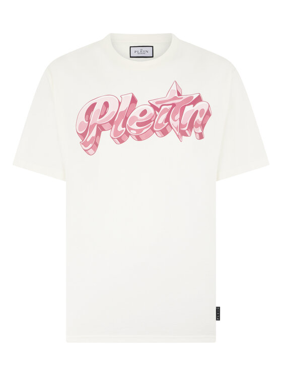 PHILIPP PLEIN PHILIPP PLEIN T-Shirt 30616 Biały Regular Fit