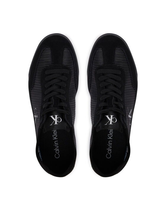 Calvin Klein Calvin Klein Laisvalaikio batai Low Pro Cupsole Wt Striped Ny HW0HW03270 Juoda