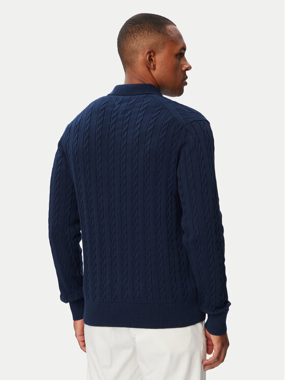 Tommy Hilfiger Tommy Hilfiger Megztinis Classic MW0MW41955 Tamsiai mėlyna Regular Fit