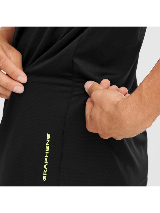 Alpinus Alpinus T-Shirt Dirfi Czarny Regular Fit