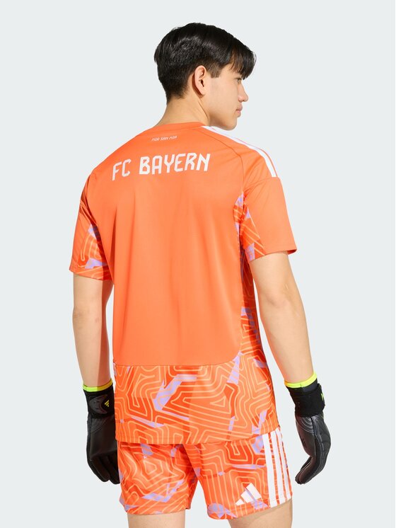 adidas adidas Koszulka techniczna 169184 Pomarańczowy Slim Fit