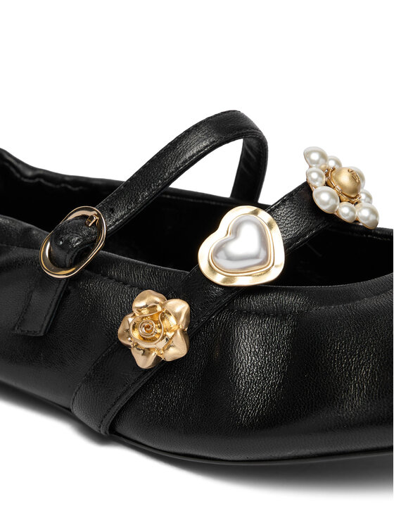 Stuart Weitzman Stuart Weitzman Балеринки Socharming Mary Jane SN124 Черен