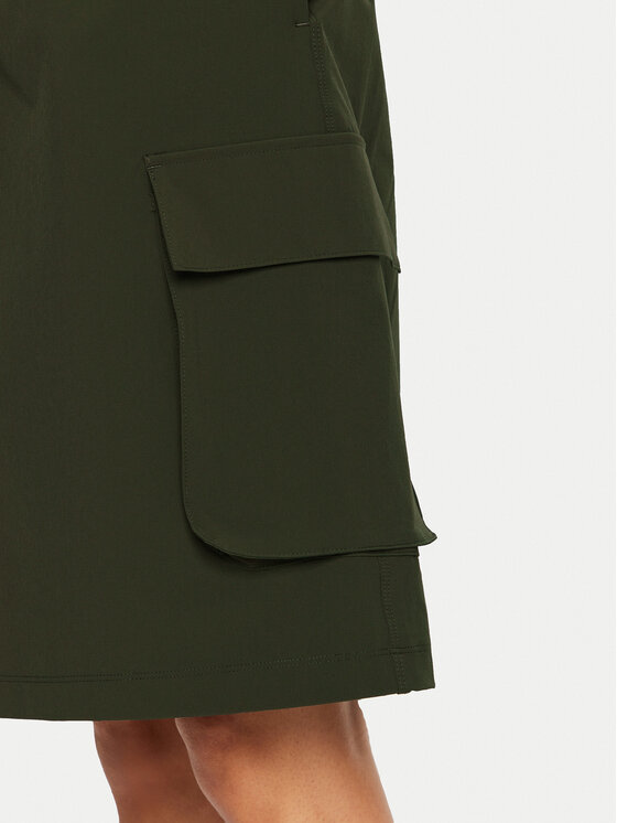 Champion Champion Fustă midi 117596 Verde Regular Fit