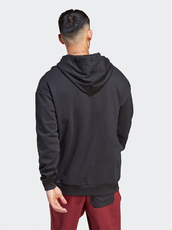 adidas adidas Bluza Terrex Logo IB6565 Czarny Regular Fit