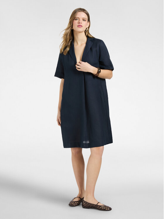 Elena Mirò Elena Mirò Sukienka codzienna 7007P000315N034 Niebieski A-Line Fit