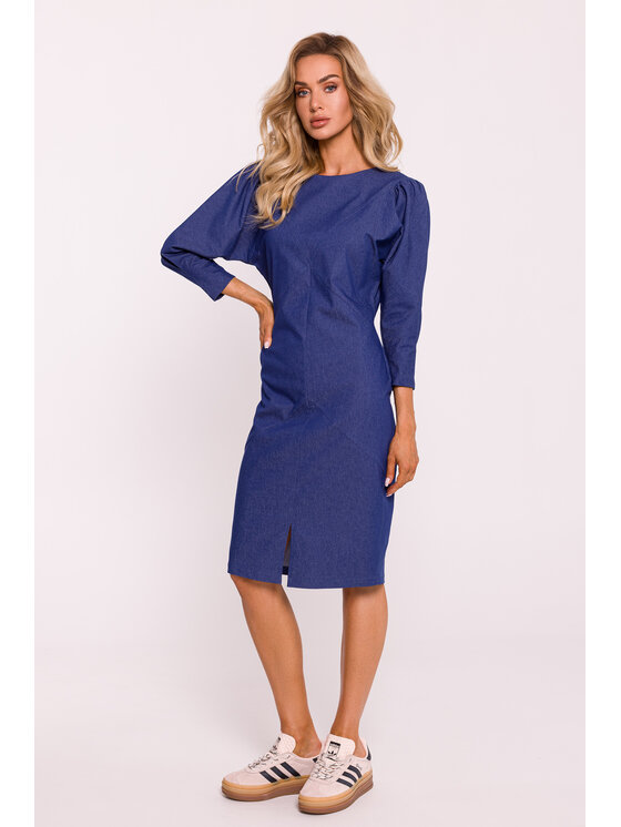 Made of Emotion Made of Emotion Vestito da giorno M803 Blu Active Fit