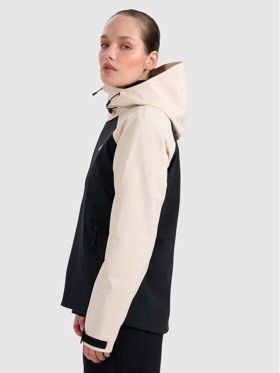 4F 4F Giacca di transizione 4FRAW25TTJAF0965-83S Marrone Regular Fit