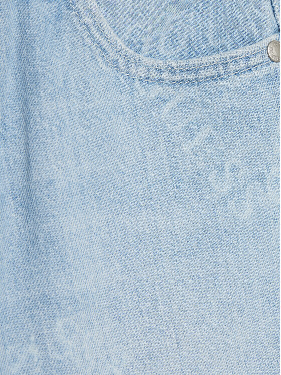 Guess Guess Džínsy L4GA02 D45E0 Modrá Relaxed Fit