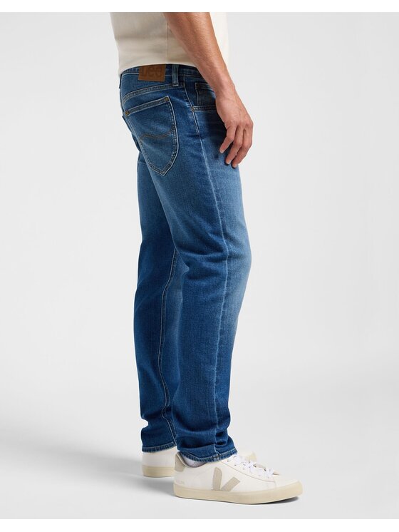 Lee Lee Jeansy 112363710 Niebieski Regular Fit