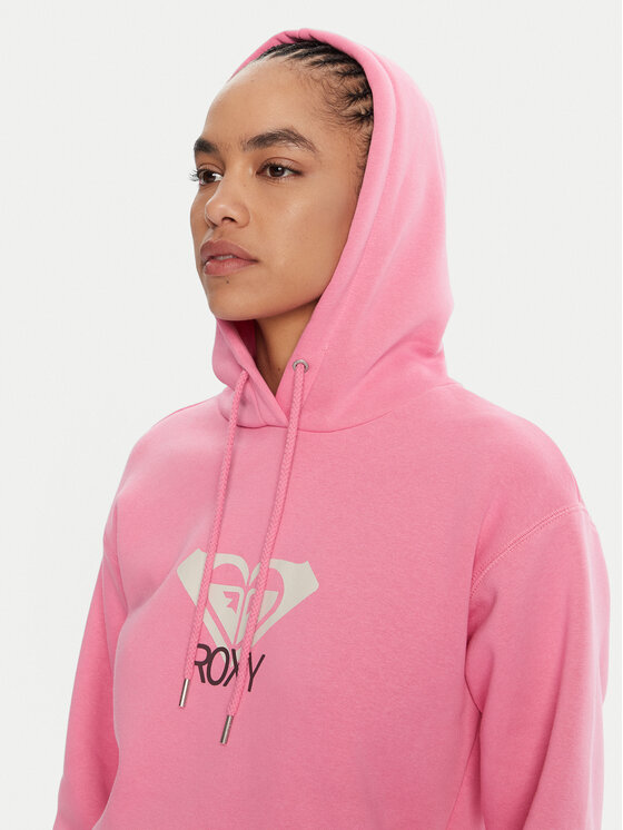 Roxy Roxy Majica dugih rukava ERJFT05020 Ružičasta Regular Fit