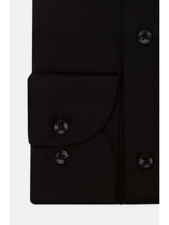 Lancerto Lancerto Koszula Blackburn KO073122000029 Czarny Slim Fit