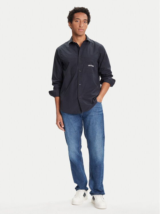 Armani Exchange Armani Exchange Koszula XM000959 AF12994 UB101 Granatowy Regular Fit