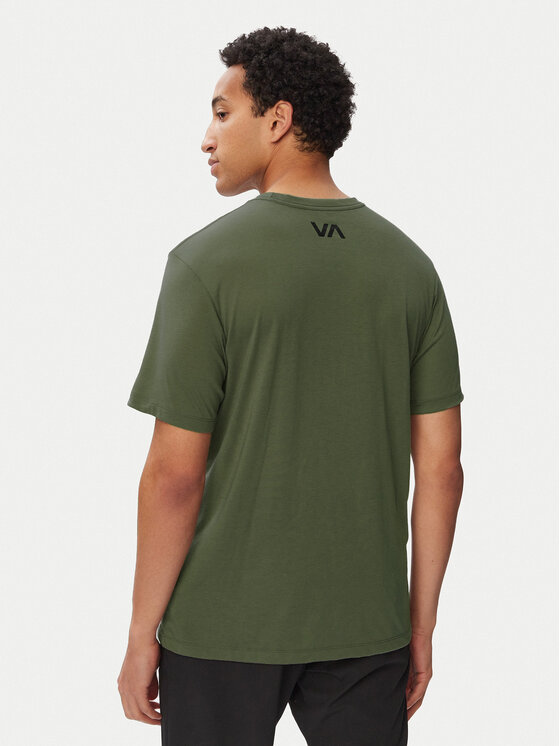 RVCA RVCA T-Shirt Icon AVYZT01365 Hnědá Regular Fit