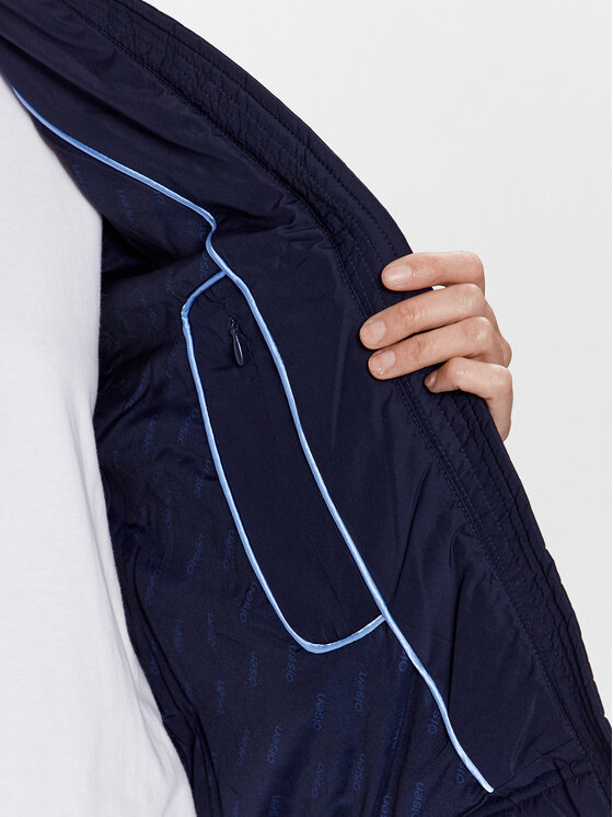Olsen Olsen Demisezoninė striukė 15101385 Tamsiai mėlyna Regular Fit