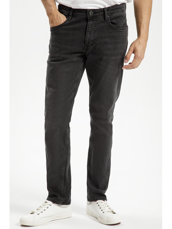 Cross Jeans Cross Jeans Jeansy E 169-116 Czarny Slim Fit