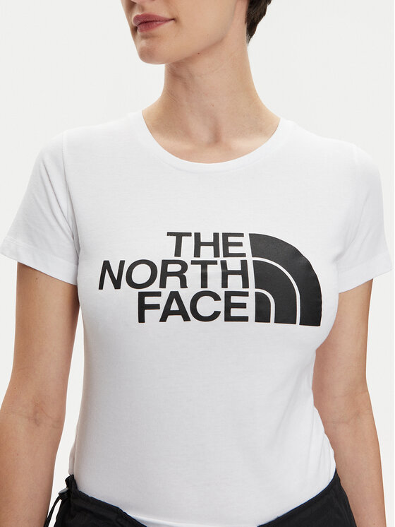 The North Face The North Face T-Shirt Easy NF0A87N6 Bílá Regular Fit