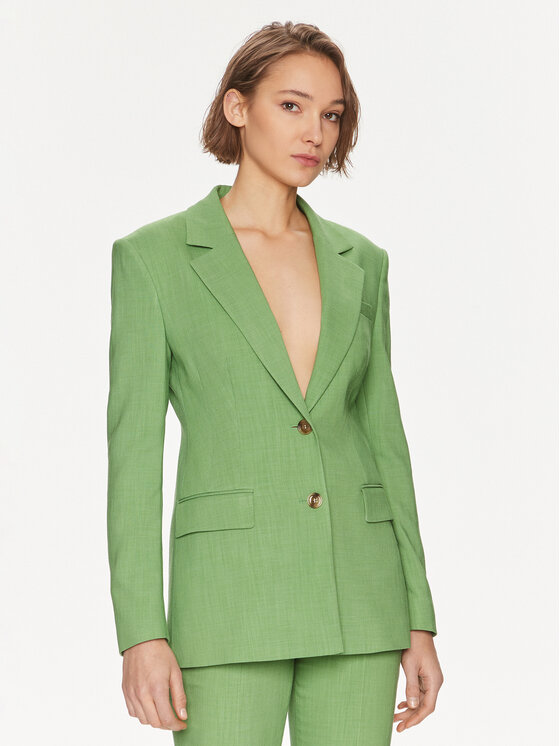 BOSS Boss Giacca da abito Jerela 50511971 Verde Regular Fit