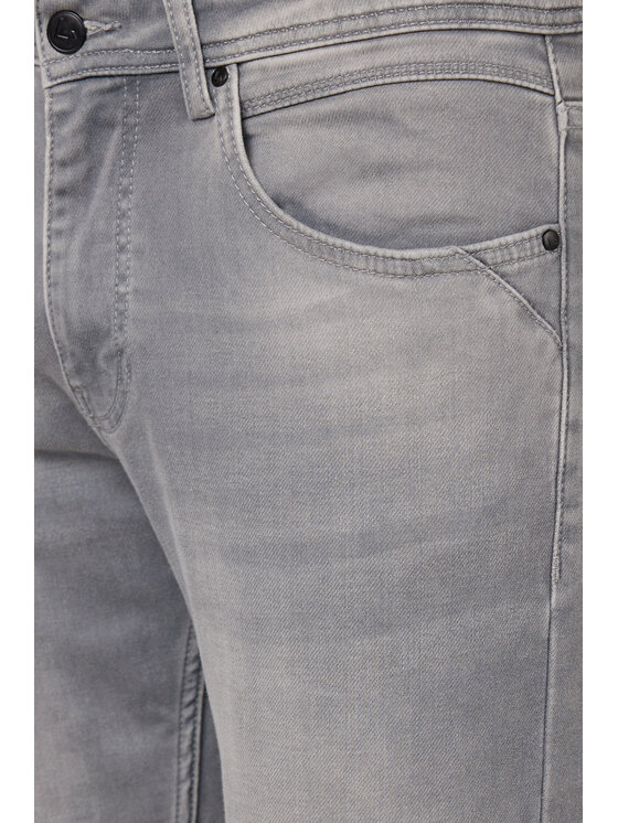 Lancerto Lancerto Spodnie materiałowe Guido SP113225000011 Szary Slim Fit
