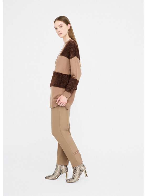 Liu Jo Liu Jo Cardigan TF5222MA51IC3839 Beige Regular Fit