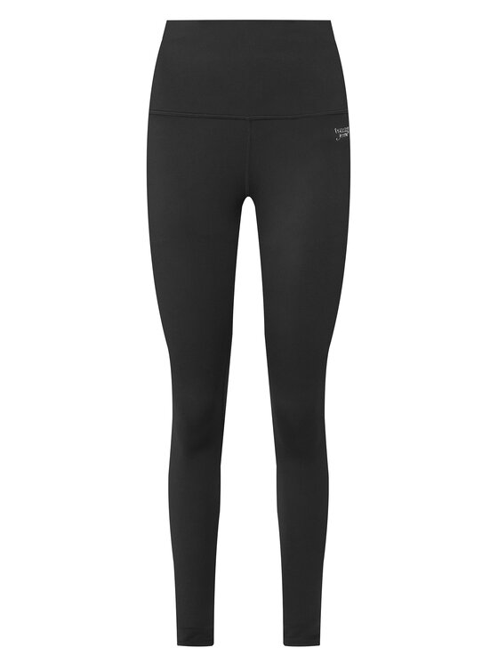 Tommy Jeans Tommy Jeans Leggings Silver Script DW0DW21830 Crna Slim Fit