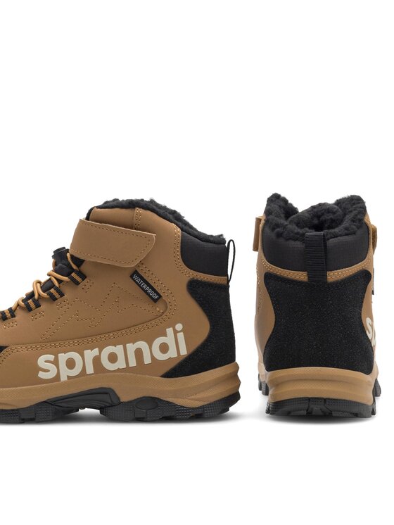 Sprandi Sprandi Gležnjarji WINTER WAVE SCP86-25067 Rjava
